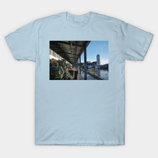 North Shields Fish Quay T-Shirt by Violaman